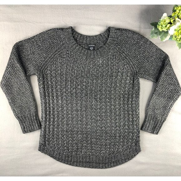 Calvin Klein Sweaters - Calvin Klein Women's XL Open Knit Scoop Neck Raglan Shimmer Sweater